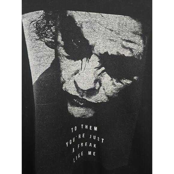 Heath Ledger Dark Knight Batman Joker Sweatshirt Medium 2014 - Picture 2 of 4